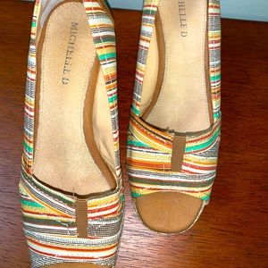 Michelle D Wedge Sz9.5 EUC